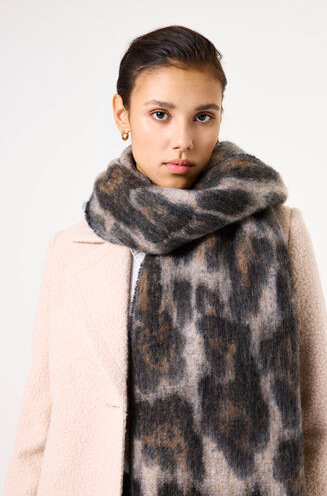 Garcia Foulard léopard