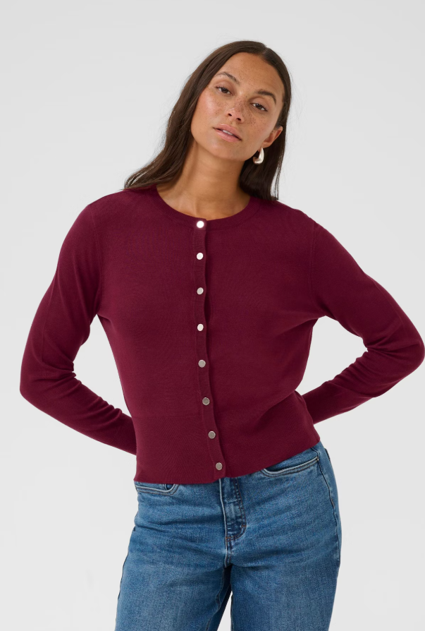 KA Lizza Solid Cardigan