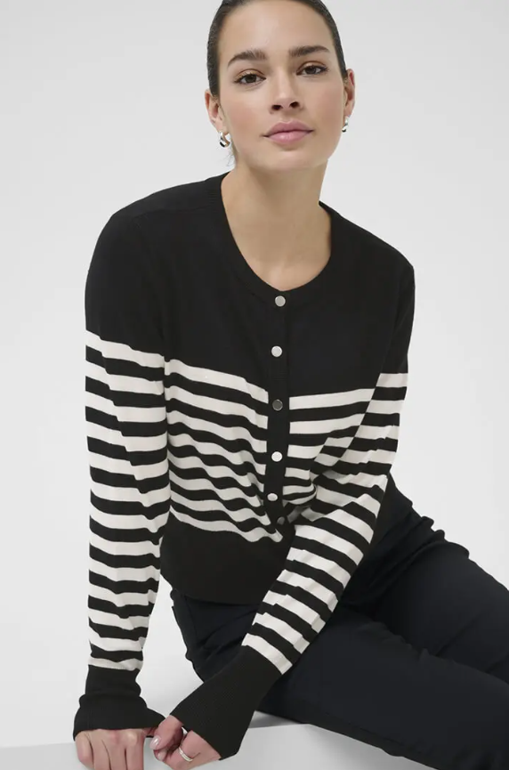 KA Lizza Cardigan à rayures, choix de couleur