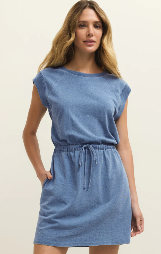 Robe Denim Jersey Kalani - Santorini Indigo