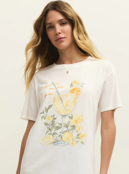 Chandail Boyfriend Spritz - Sea Salt