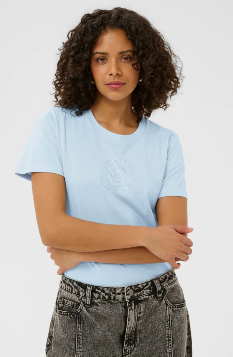 Chandail KAJean Tee - Powder Blue