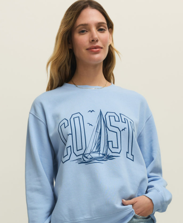 Chandail Molleton Boyfriend Coast - Coast