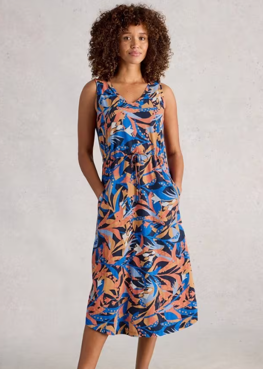 Robe en jersey Heidi 445321 | Navy Print