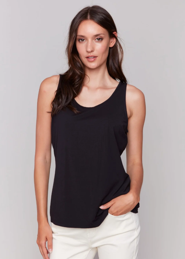 Charlie B | Camisole réversible C1243S-730A - Marine