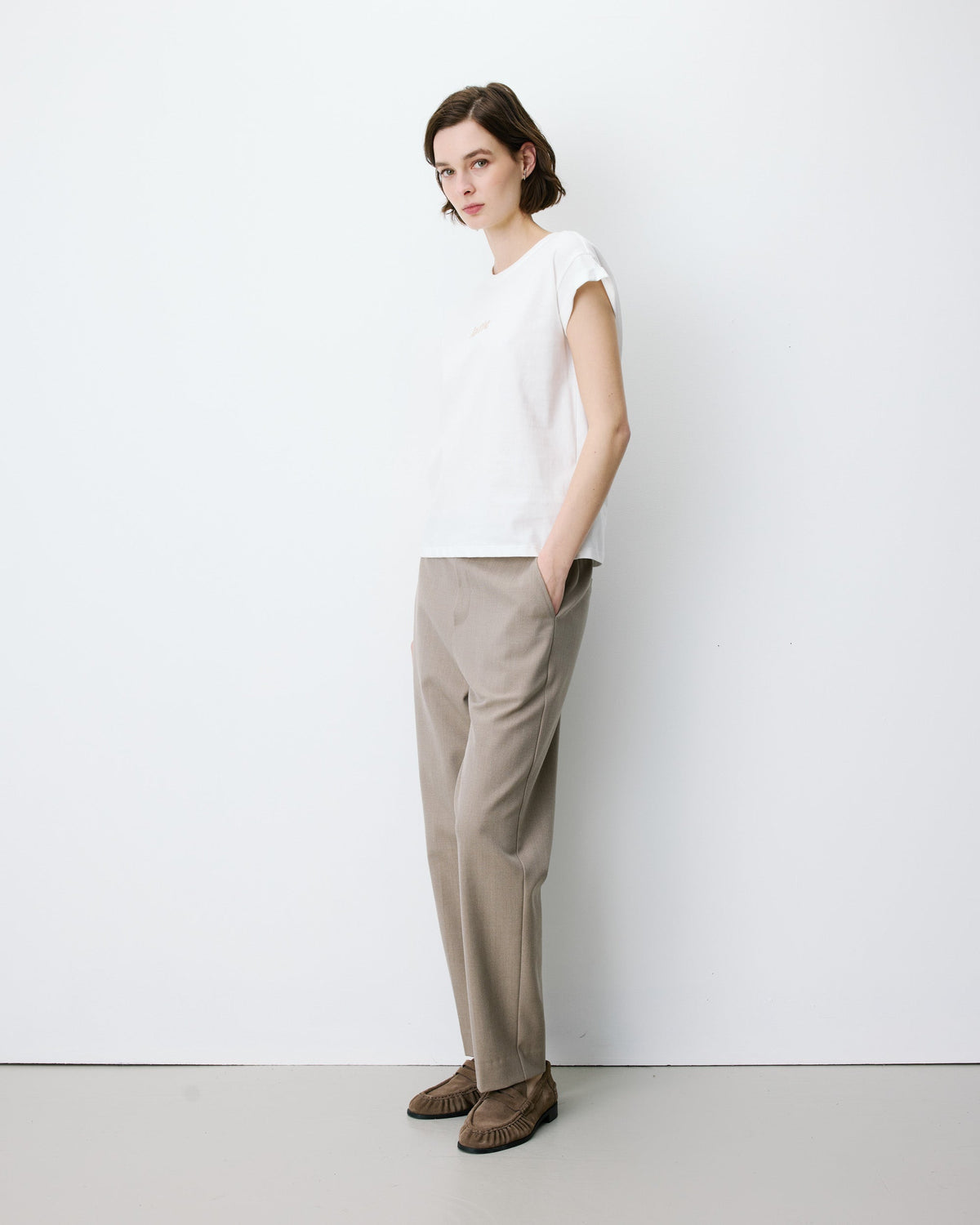 Grace & Mila | T-shirt ATLAS_17012 | Couleur IVOIRE