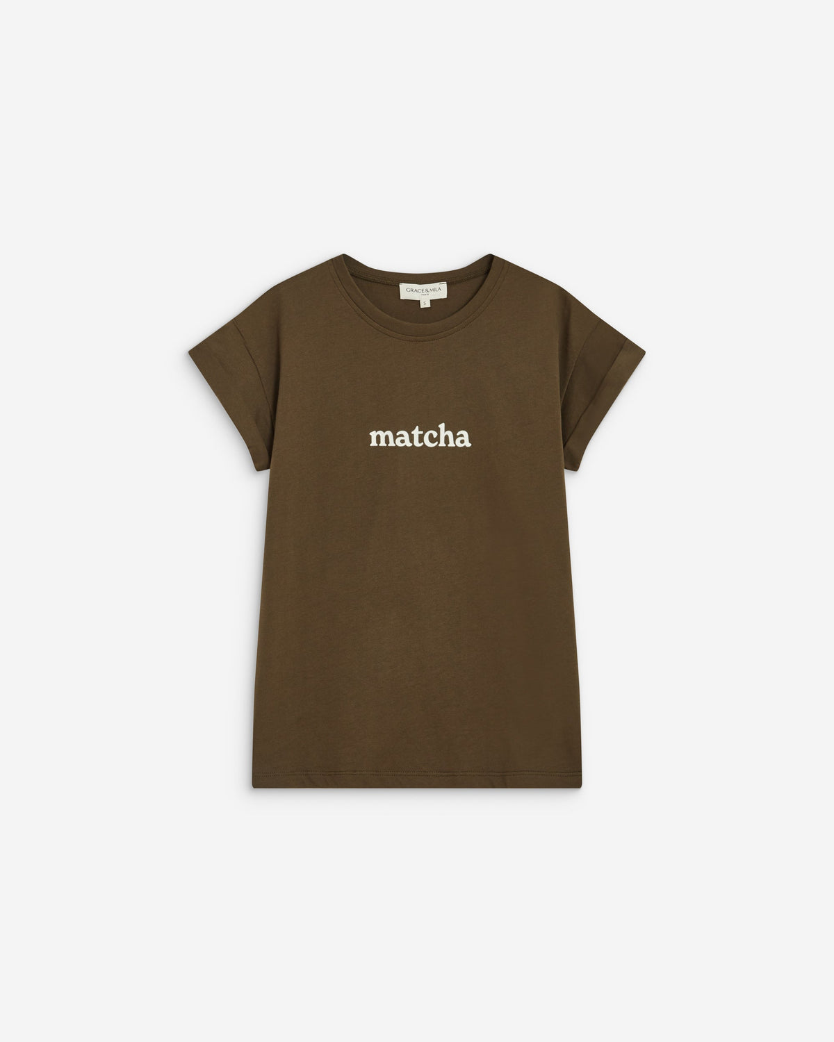 T-shirt Matcha Atlas couleur kaki