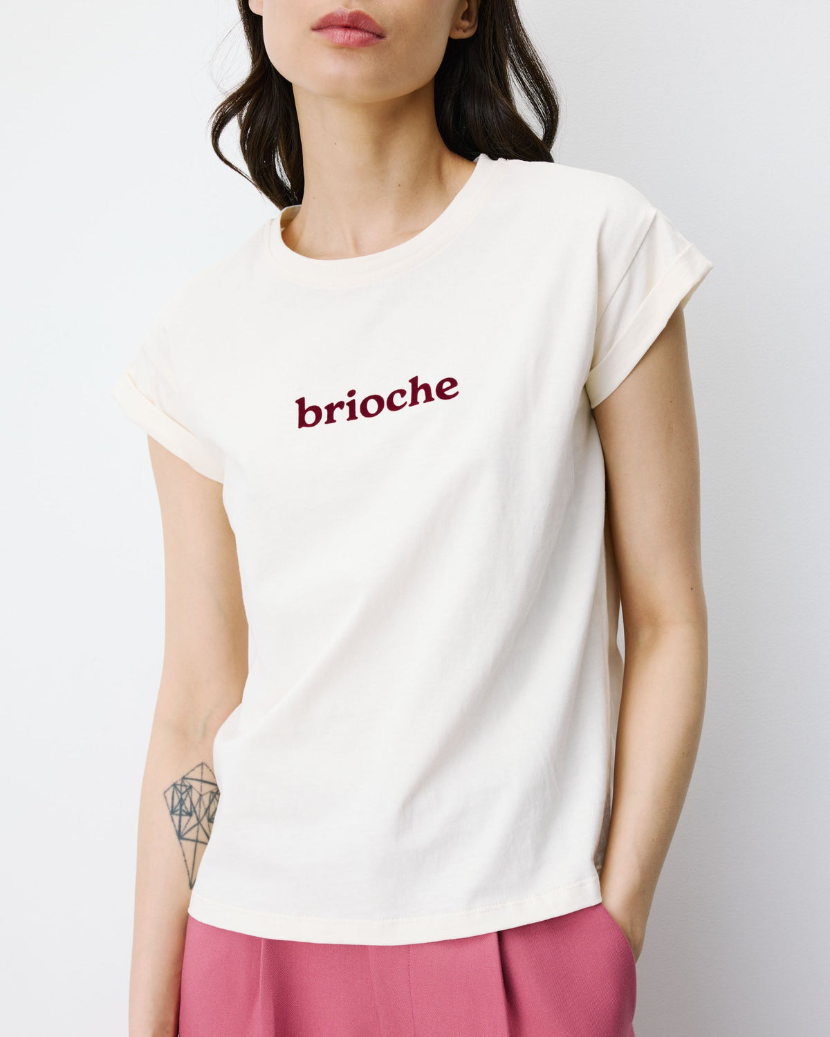 Grace & Mila | T-shirt ATLAS_17012 | Couleur SABLE