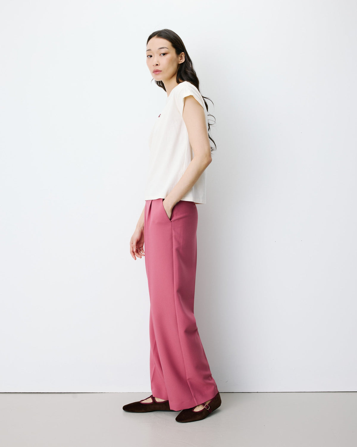 Grace & Mila | T-shirt ATLAS_17012 | Couleur SABLE