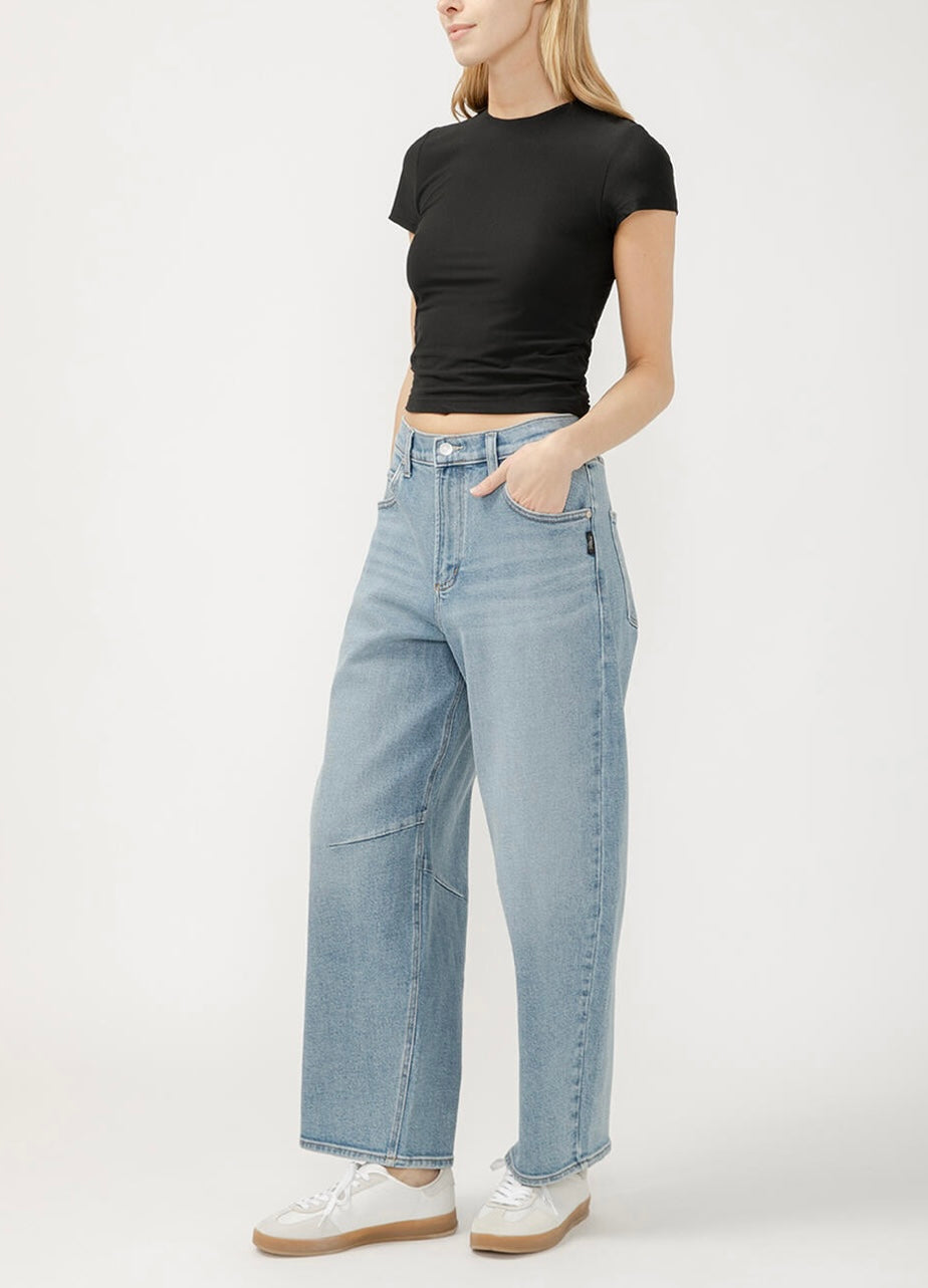 Silver Barrel jeans, à la cheville