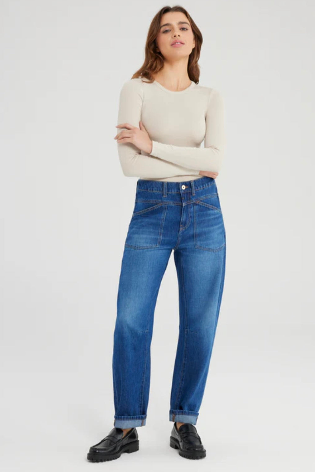 COJ SELENA Barrel jeans