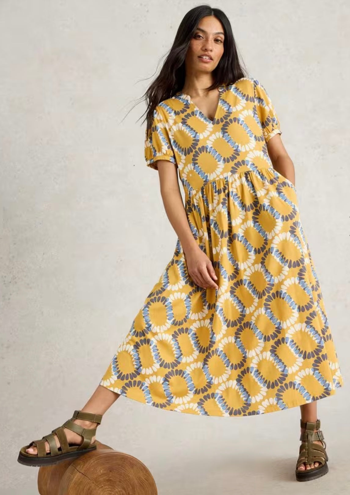 WS Robe Leah jaune