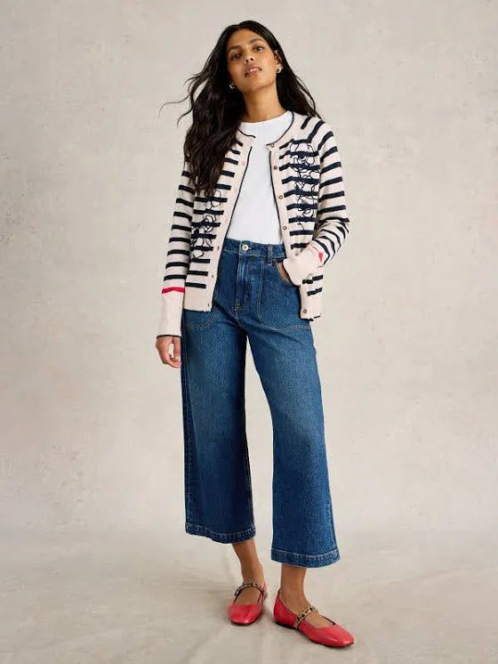 Cardigan Lulu avec broderies