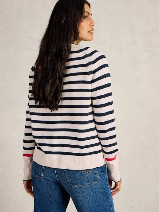 Cardigan Lulu avec broderies