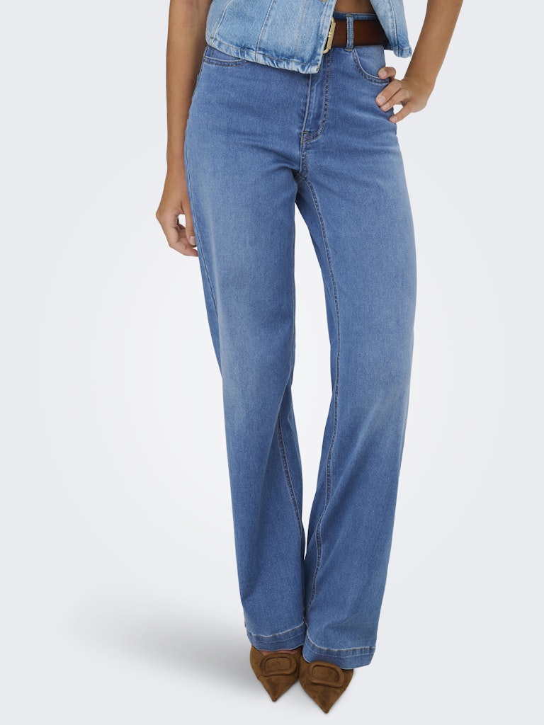 MADISON-ROYAL Jean taille haute, jambe large