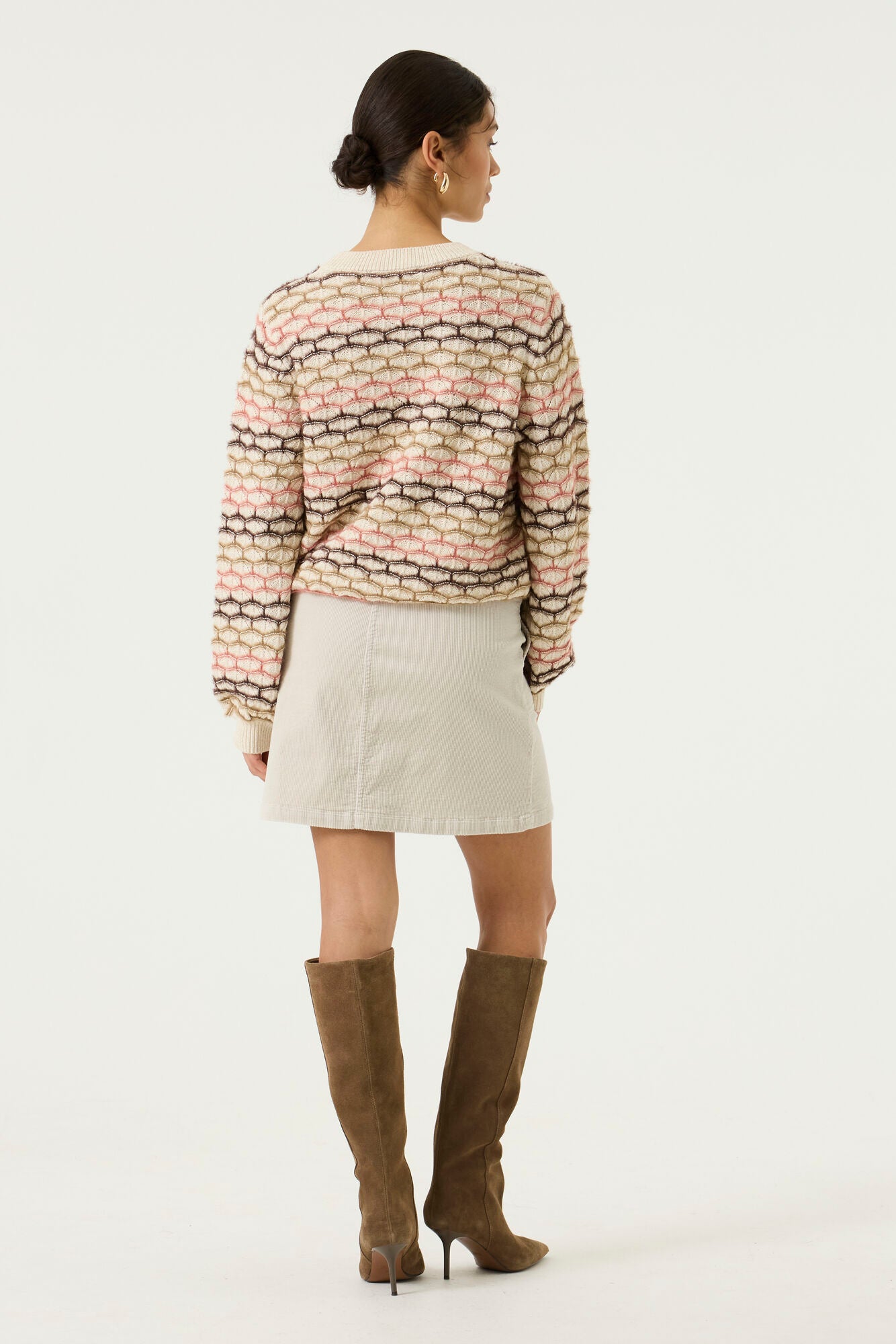 Pull nid d'abeille
