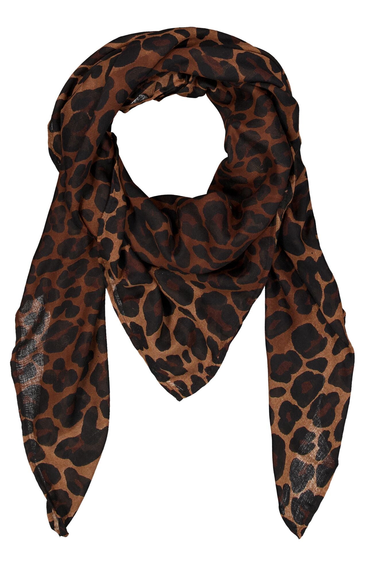 Foulard à motif léopard