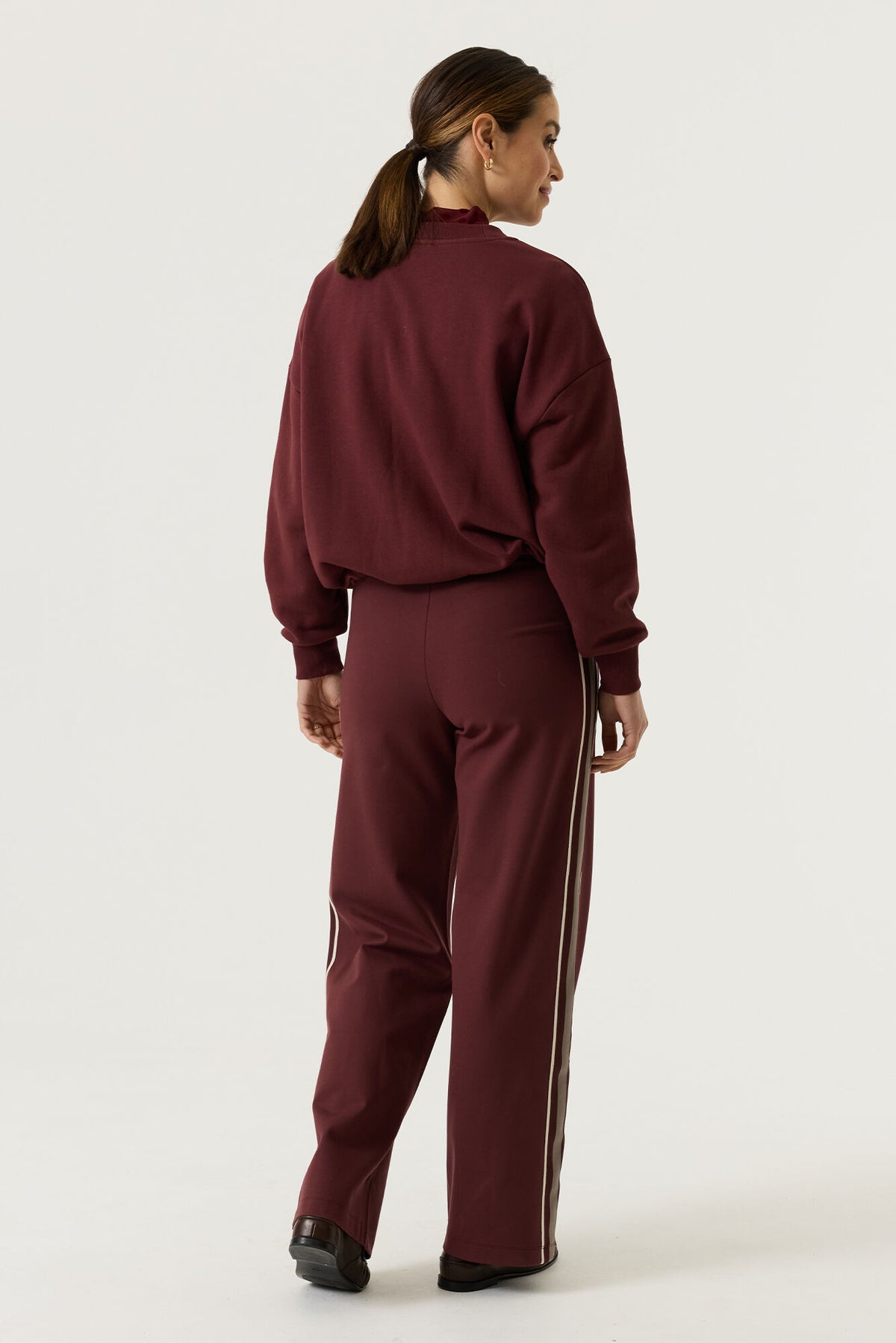 Pull bordeaux Milano