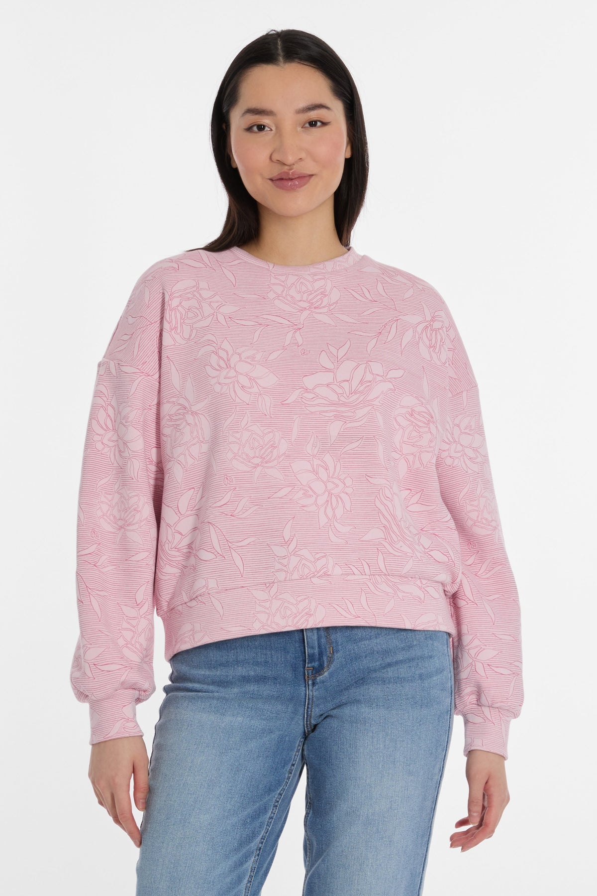 RW Wuss Chandail avec motif floral