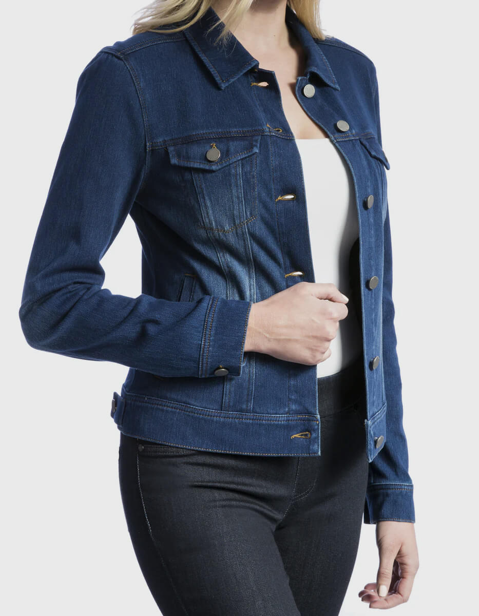 LIVERPOOL| Veste en jeans classique | ADMIRAL-BLUE | LM1004M13