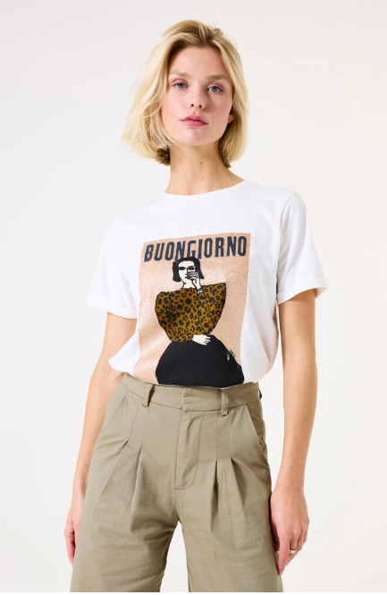 Garcia T-Shirt Buongiorno