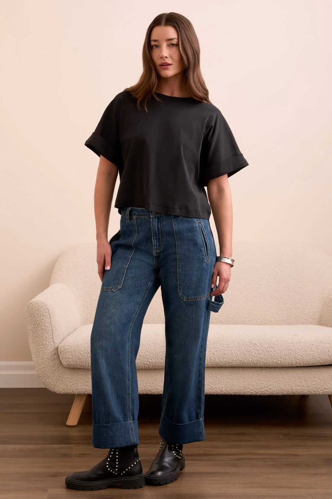 Jeans charpentier à coffre