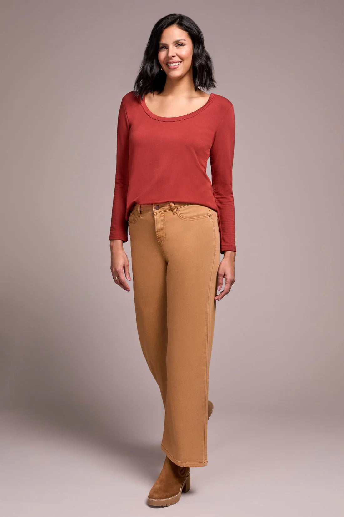 Brooke, Jean large, taille haute