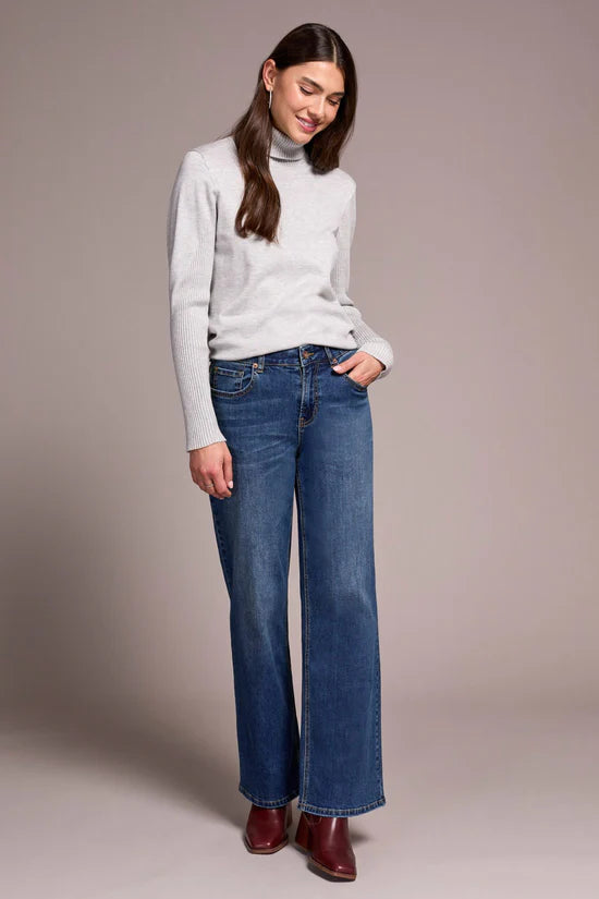 Sophia jeans jambes larges