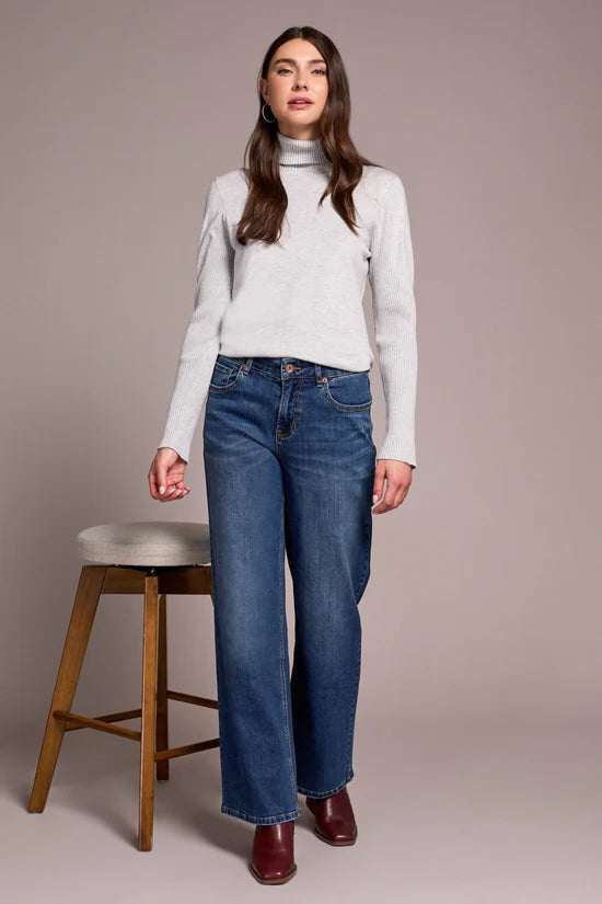 Sophia jeans jambes larges