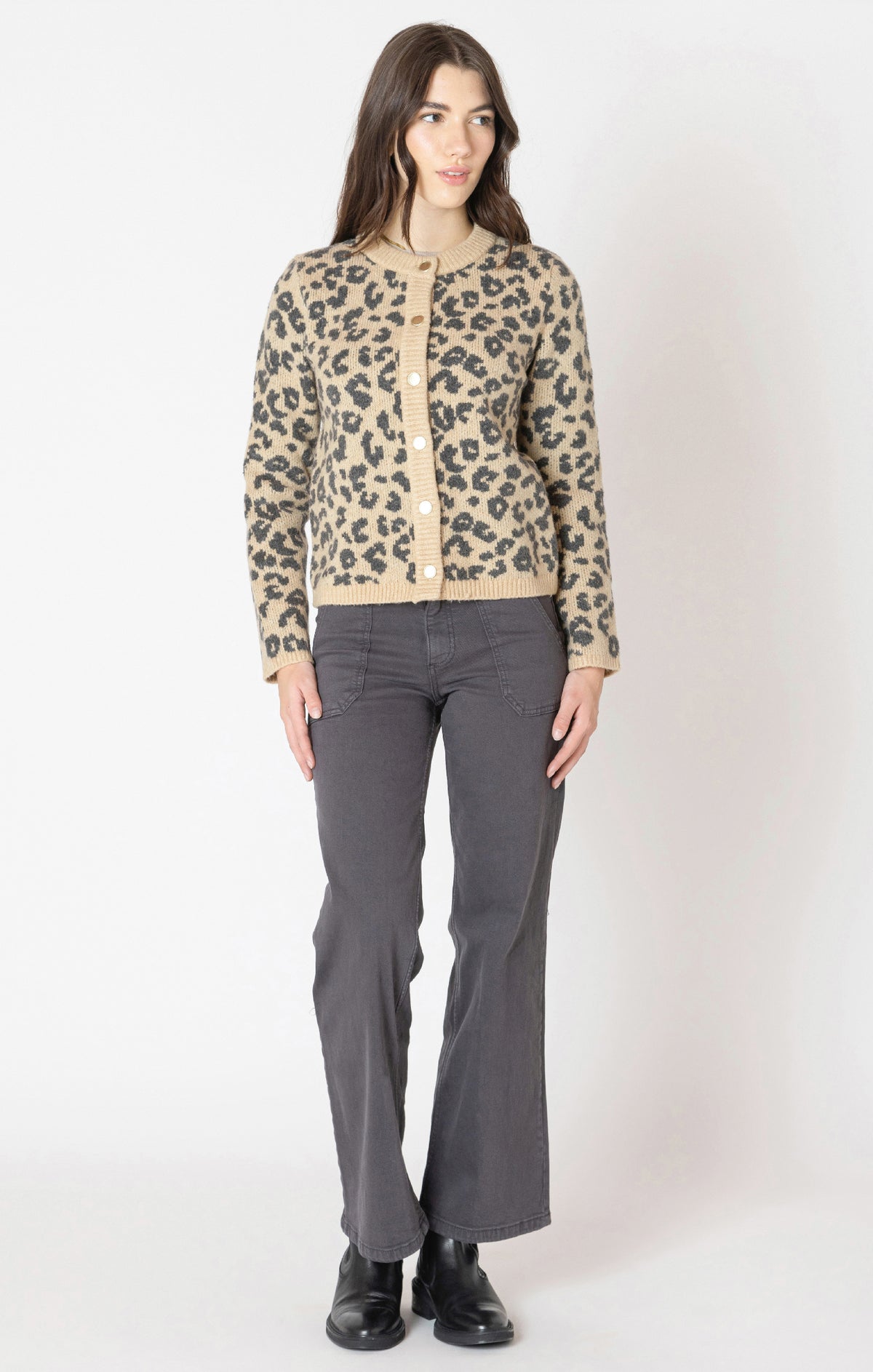 DEX Cardigan léopard