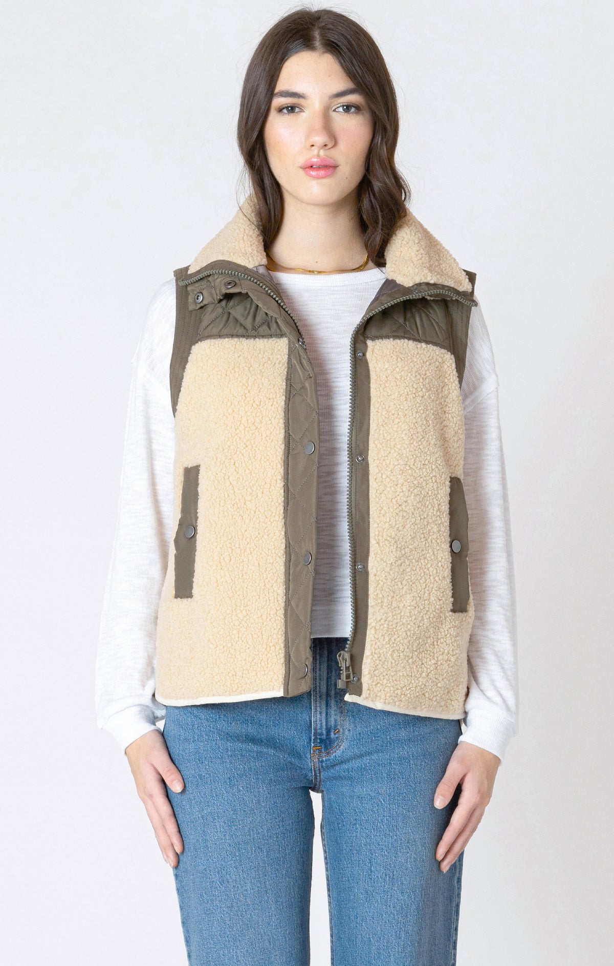 DEX Veste en tissu mélangé