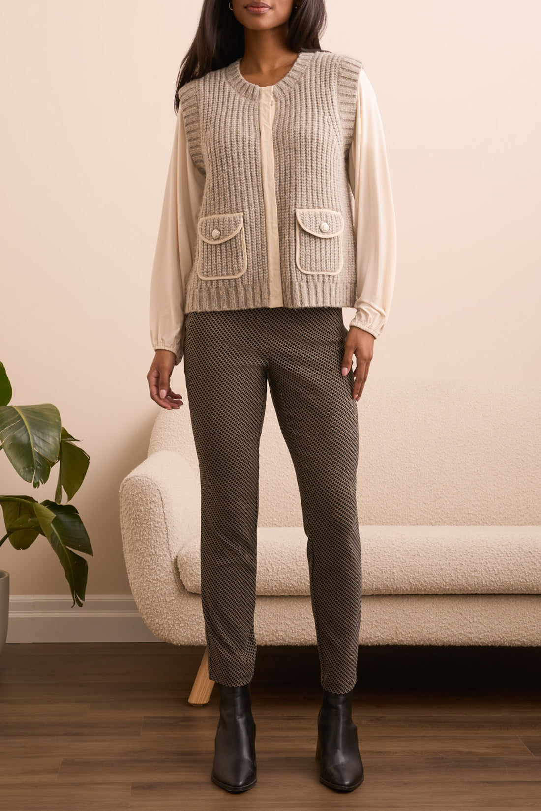 Tribal Veste revers constatant