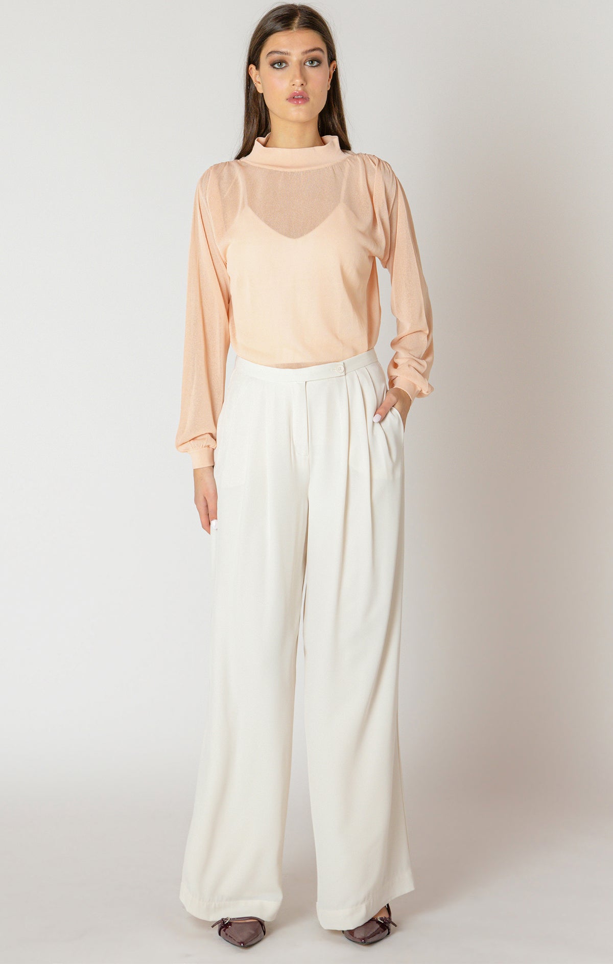 BT Pantalon jambe large